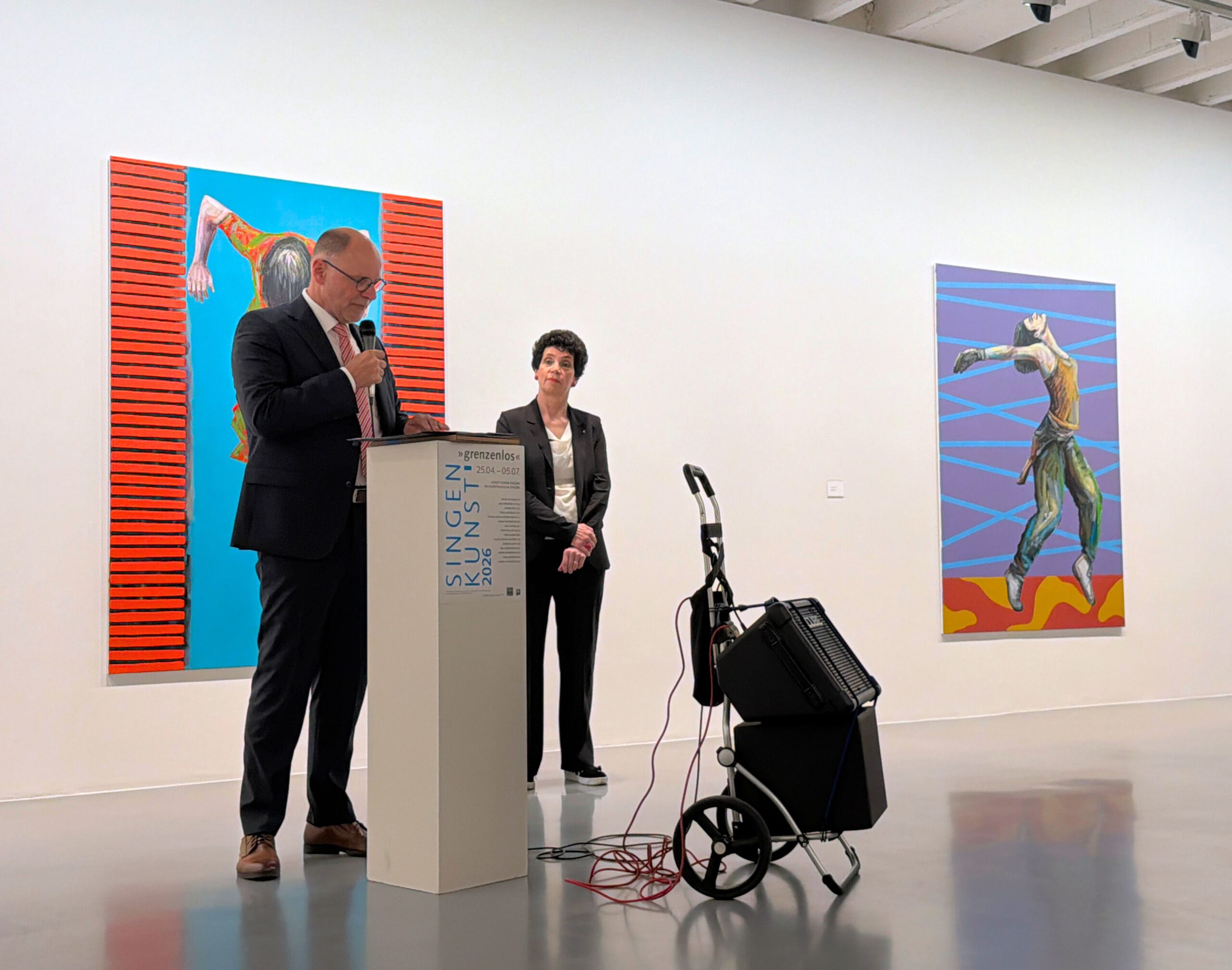Eroeffnung_SiKu26_OB Bernd Haeusler und Ulrike Veser