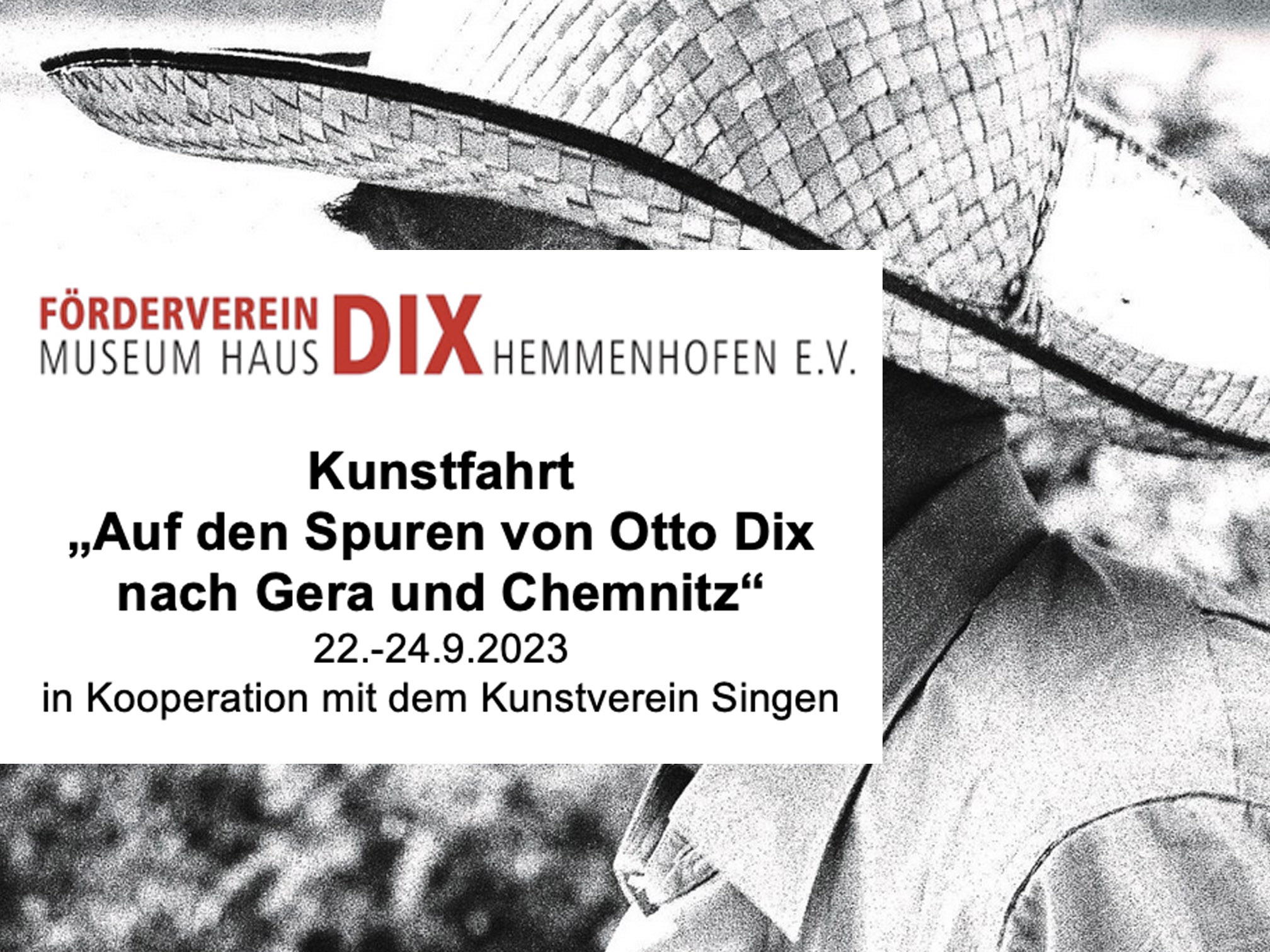 „Auf den Spuren von Otto Dix nach Gera und Chemnitz“