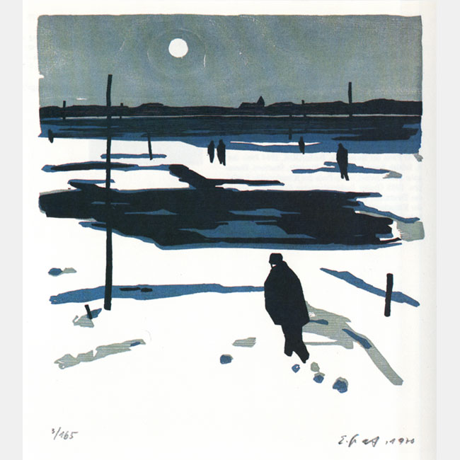 Ernst Graf „Winter am See“