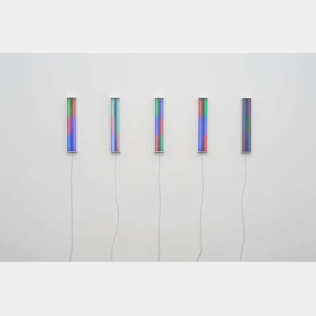 Miriam Prantl Multiple „LED-Relief m7 2012 Vertikal“