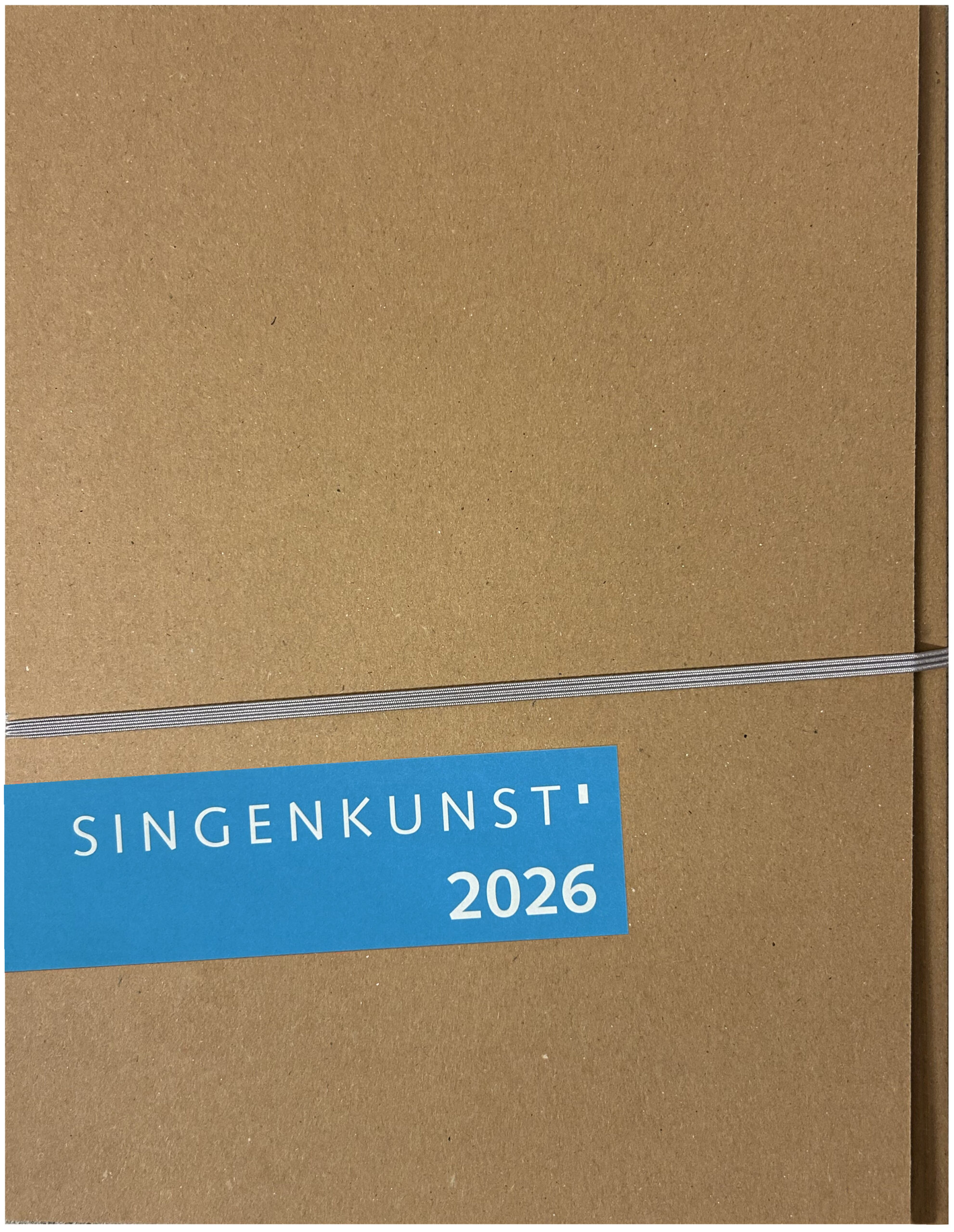 Publikation SINGENKUNST 2026 »grenzenlos«