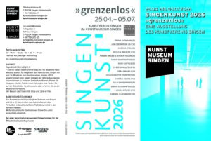 Veranstaltungs- und Vermittlungsprogramm SINGENKUNST 2026 »grenzenlos«